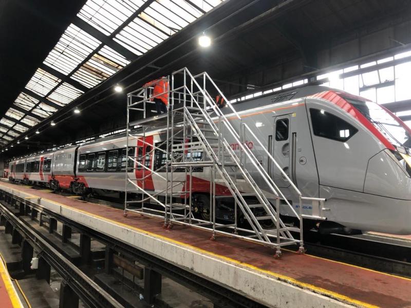 Train Roof Access Gantries and Platforms